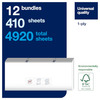 TORK H5 PeakServe Towel Dispenser - White - LARGE - Plastic - PTP-100585