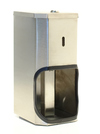 TR2 VP 2 Roll Toilet Roll Holder / Dispenser - Square - Stainless Steel