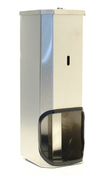 TR3 VP 3 Roll Toilet Roll Holder / Dispenser - Square - Stainless Steel